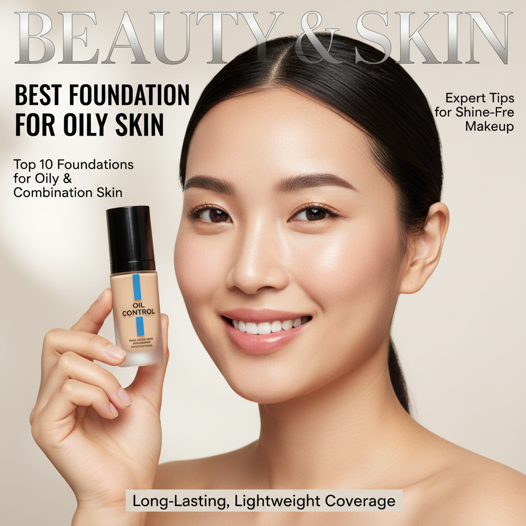 Best Foundation for Oily Skin 2026: Top 10 Picks & Pro Reviews