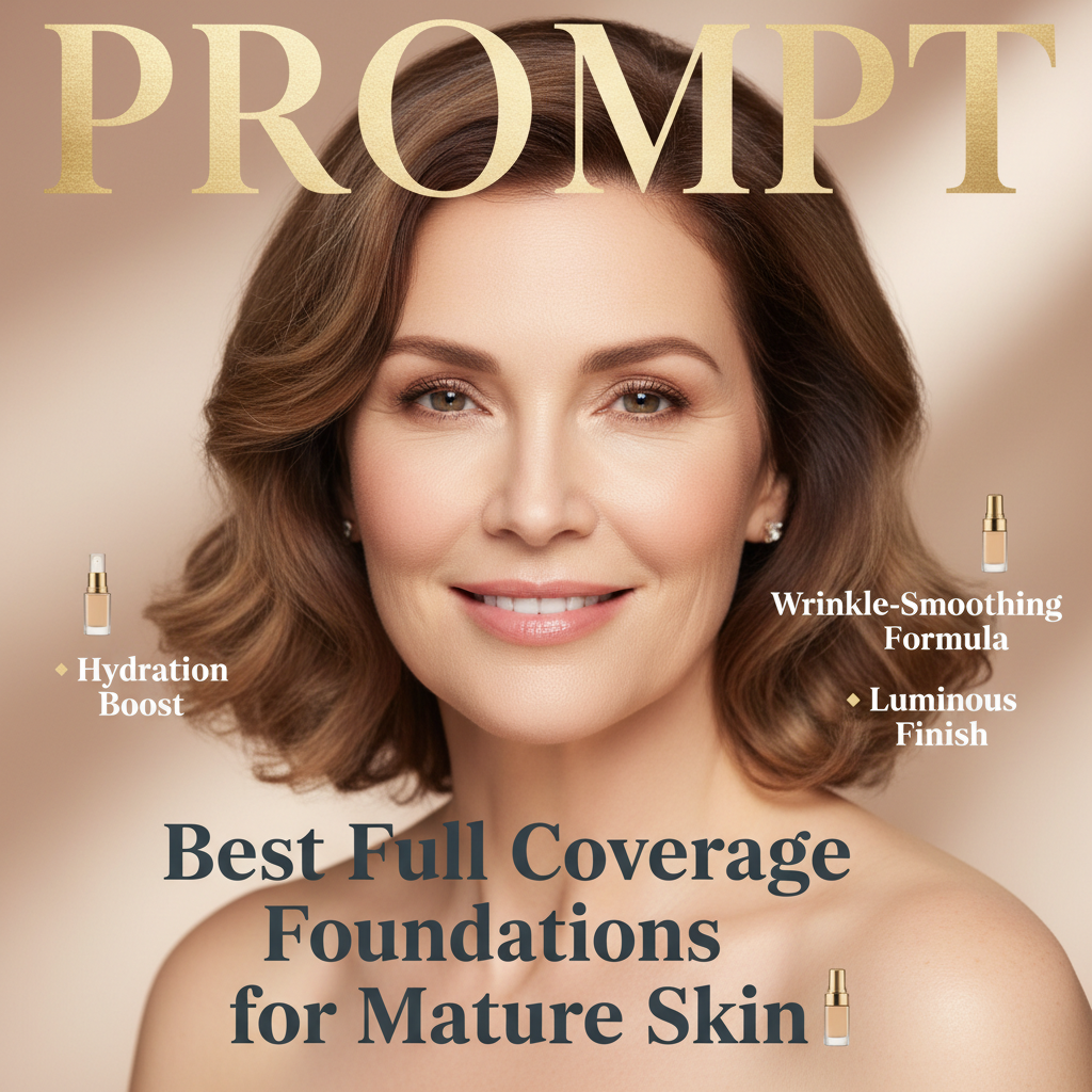 Best Full Coverage Foundation for Mature Skin 2026: 10 Top Expert Picks