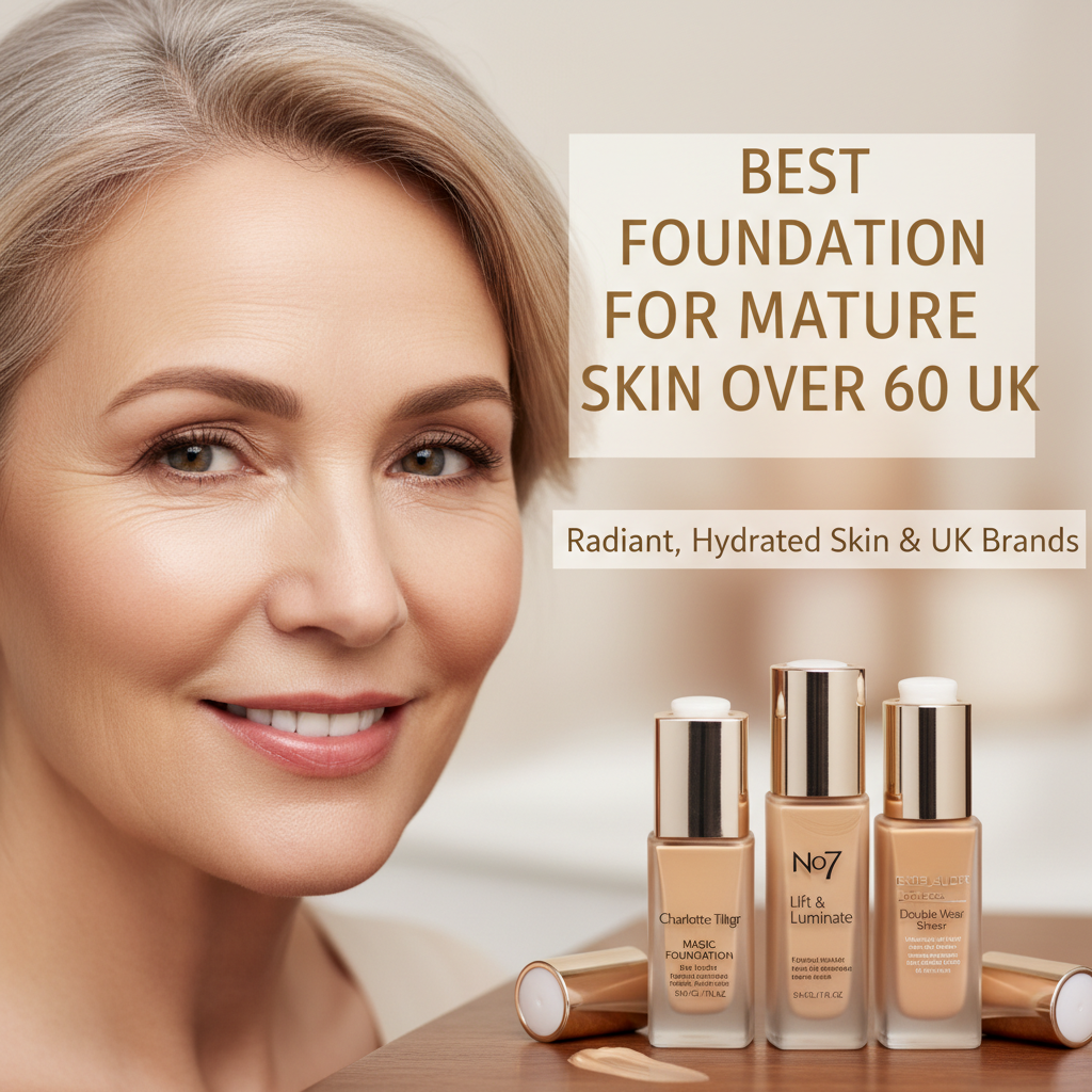 Best Foundation for Mature Skin Over 60 UK (2026): Top 10 Expert Picks