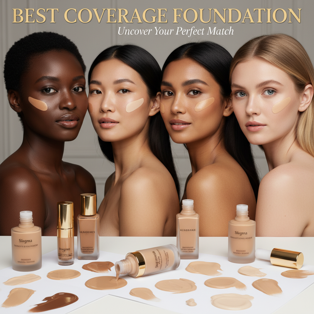 Best Coverage Foundation 2026: Top 10 Picks for Flawless Skin