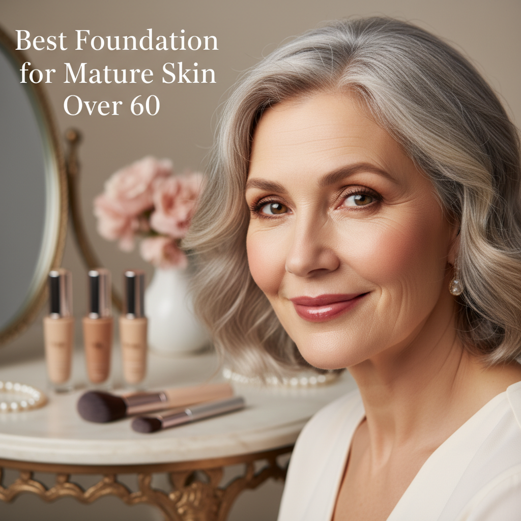 Best Foundation Mature Skin Over 60: Top 7 Picks for 2026