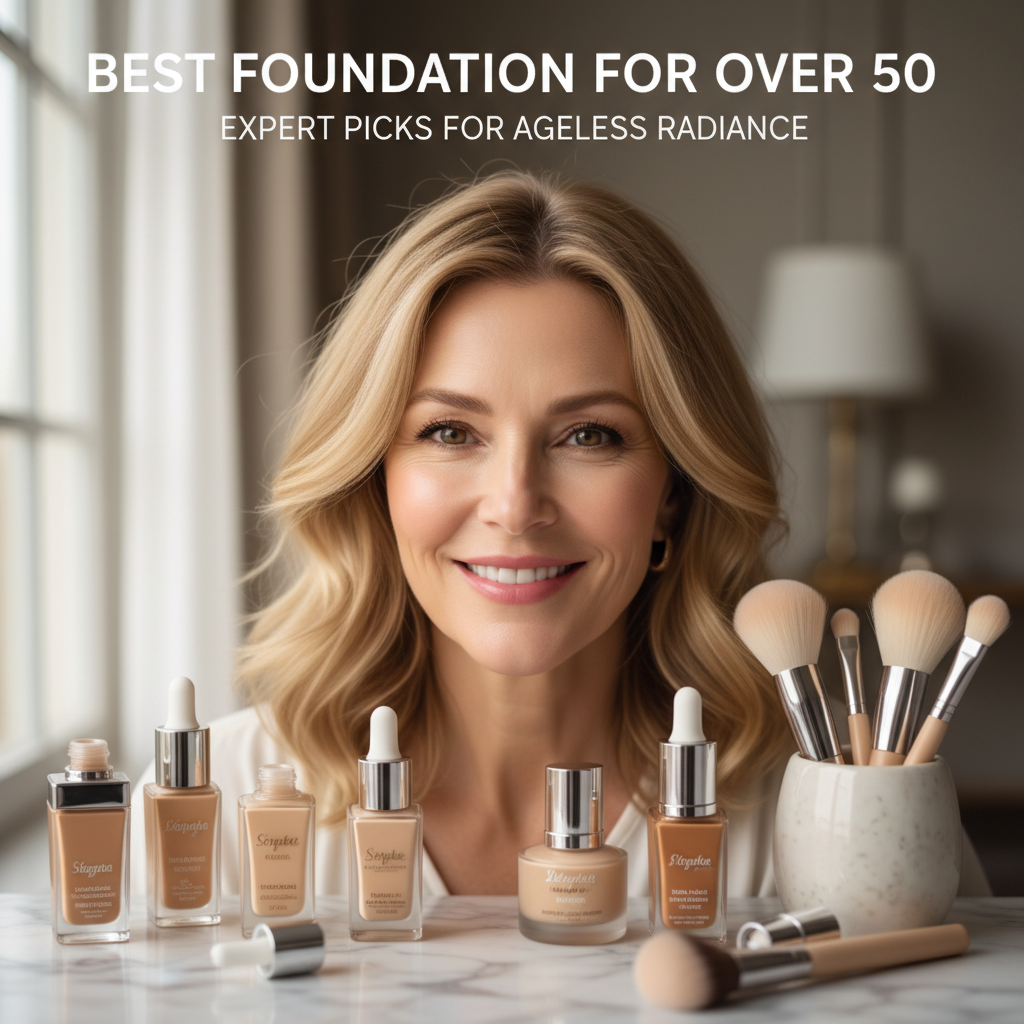 Best Foundation for Over 50: Top 7 Mature Skin Picks for 2026